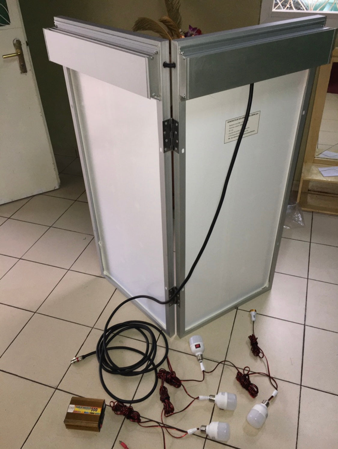 Kit solaire lithium 1400wh
