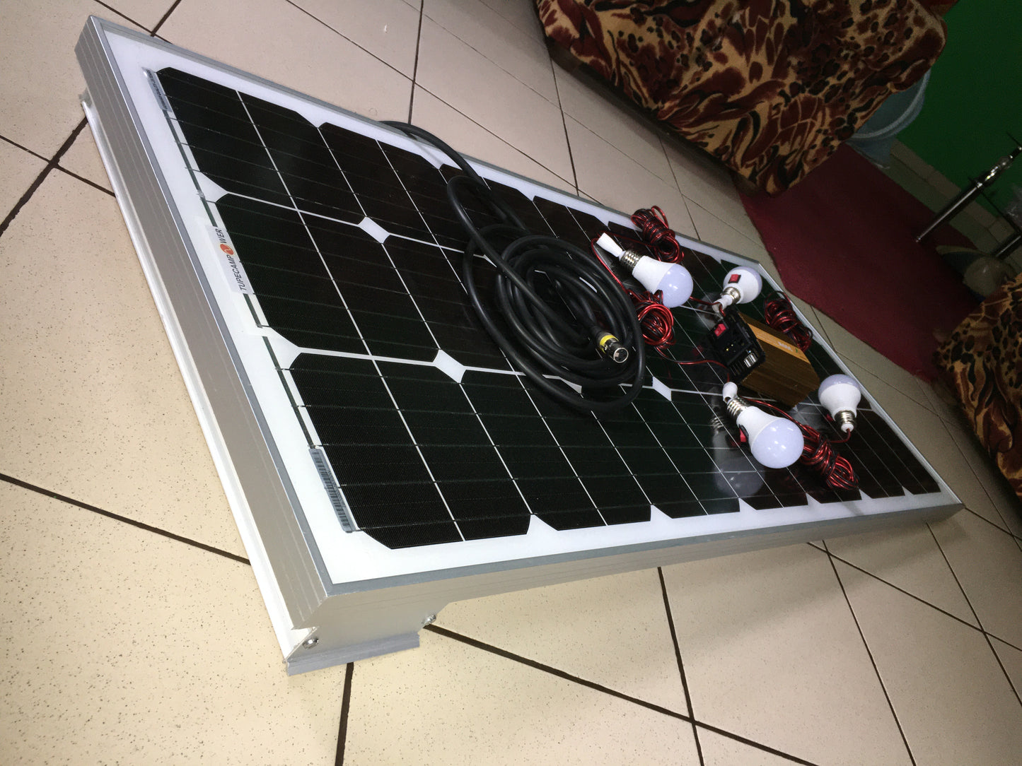 Kit solaire lithium 600wh