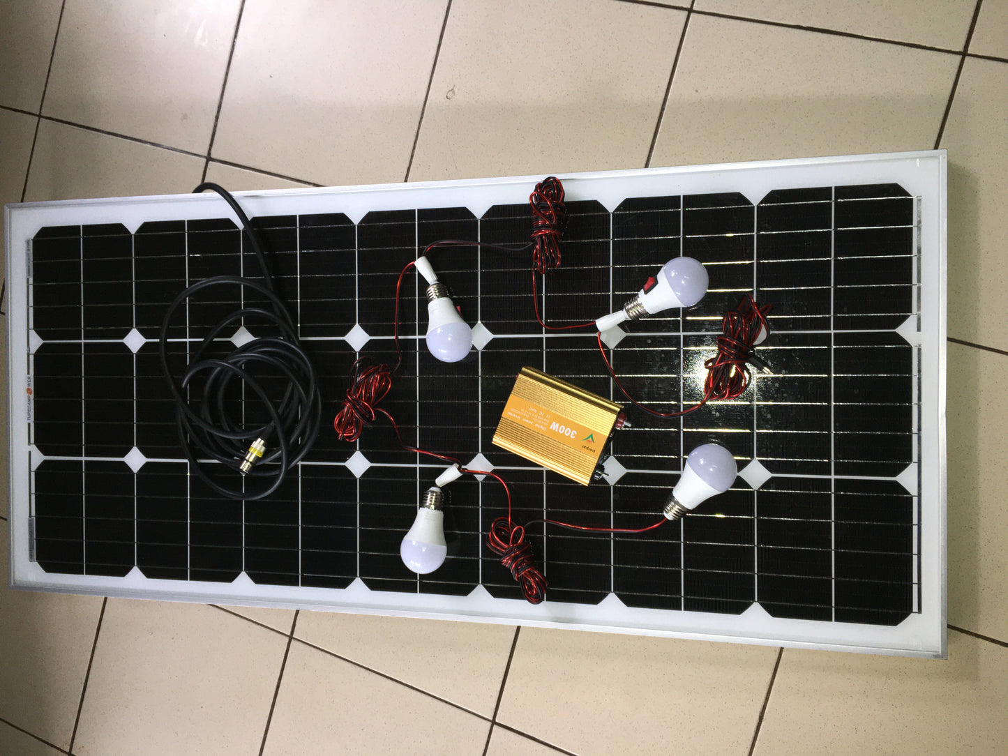 Kit solaire lithium 600wh