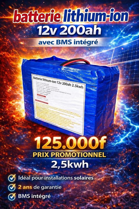 Batterie lithium-ion 12v 200ah